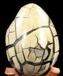 Septarian Dragon Egg Geode - Crystal Filled #37300-3